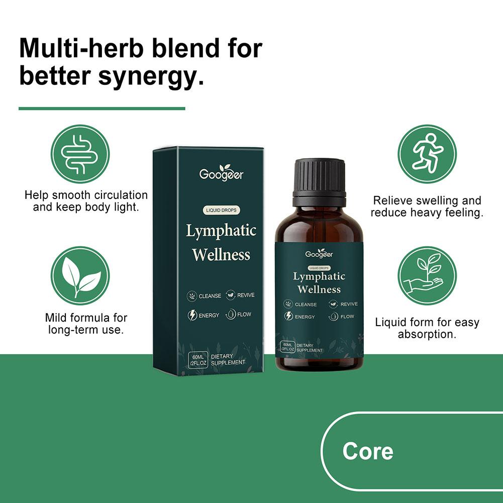 หยดของเหลวเสริมสร้างระบบน้ำเหล - Herbal And Wellness บทวิจารณ์และราคา